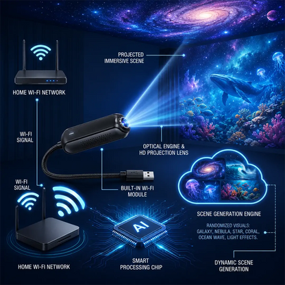 Topacme® ✨Night Light Projector🔮