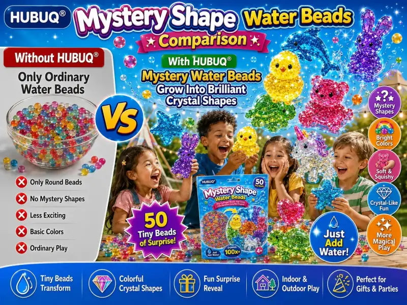 HUBUQ® Mystery Shape Water Beads🪄🐳