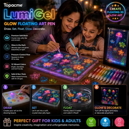 Topacme® 3D Glow Floating Art Pen🪄🖼️
