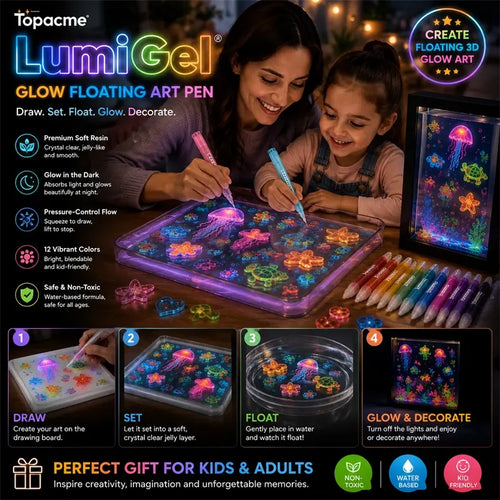 Topacme® 3D Glow Floating Art Pen🪄🖼️