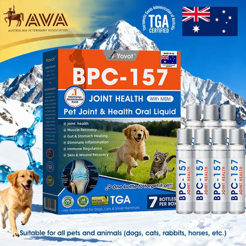 AVA Recommended | Official  DE  Store 🐶🐱Yovot® BPC-157 Advanced Joint & Total Body Health Oral Liquid -(For Dogs, Cats & Mammals. One Bottle Daily, Results in 7 Days)
