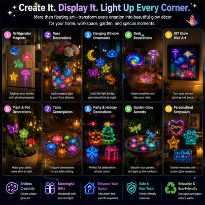Topacme® 3D Glow Floating Art Pen🪄🖼️