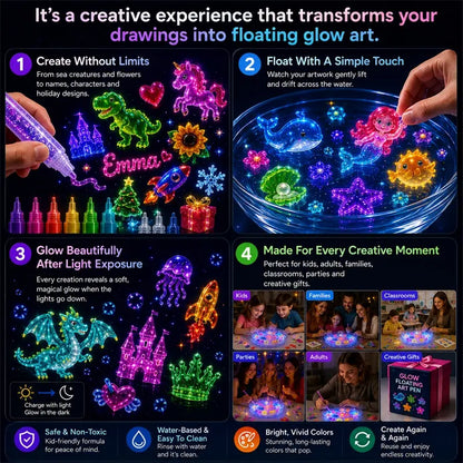 Topacme® 3D Glow Floating Art Pen🪄🖼️